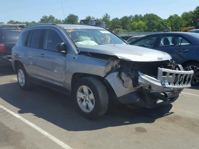 1C4NJCBA4FD284471 - 2015 JEEP COMPASS SP SILVER photo 1
