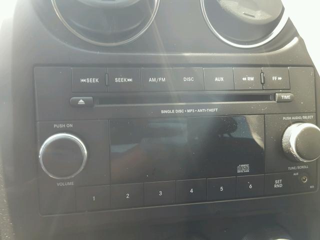 1C4NJCBA4FD284471 - 2015 JEEP COMPASS SP SILVER photo 9