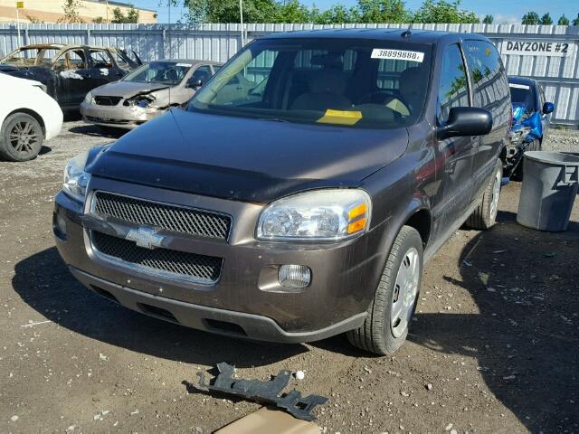 1GNDU23159D113865 - 2009 CHEVROLET UPLANDER L ყავისფერი ფოტო 2