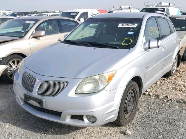 5Y2SL63875Z472896 - 2005 PONTIAC VIBE SILVER photo 2