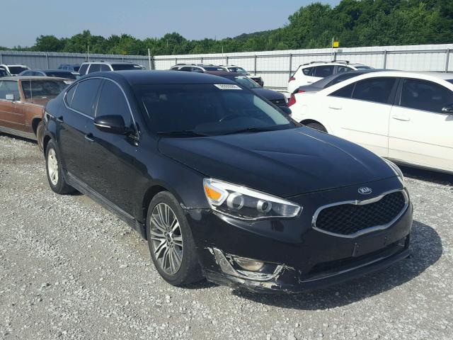 KNALN4D70E5128548 - 2014 KIA CADENZA PR BLACK photo 1