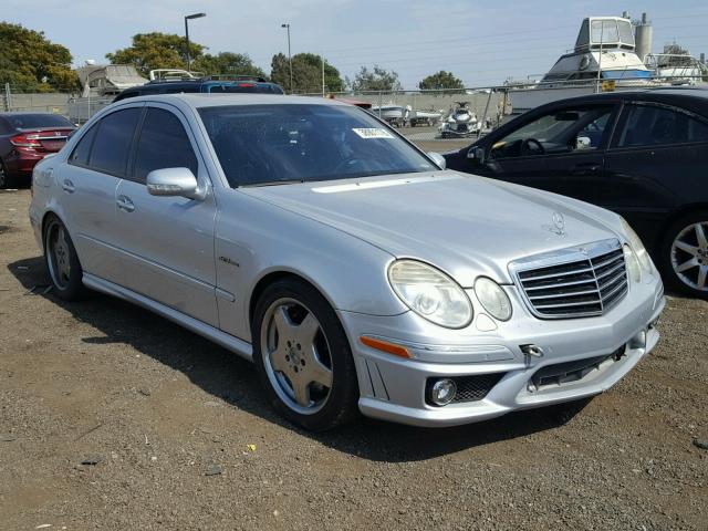 WDBUF77X07B017549 - 2007 MERCEDES-BENZ E 63 AMG SILVER photo 1