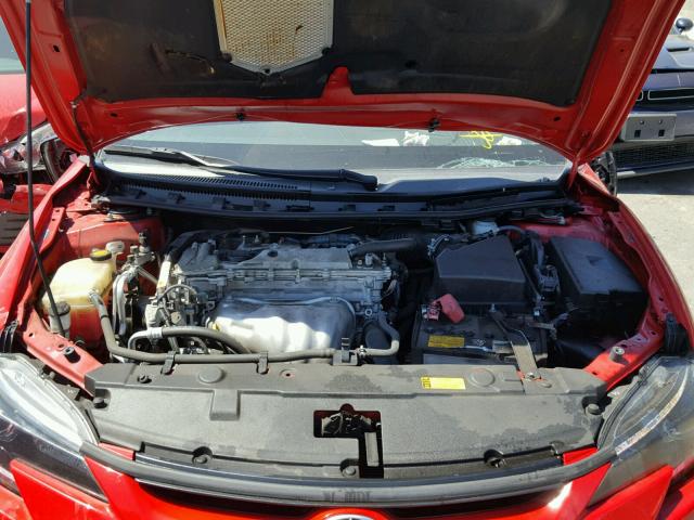 JTKJF5C79E3081166 - 2014 TOYOTA SCION TC 红色 照片 7
