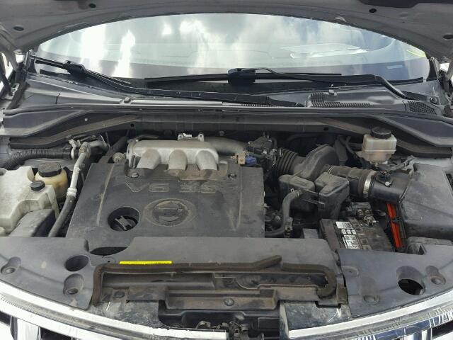 JN8AZ08WX5W434308 - 2005 NISSAN MURANO SL SILVER photo 7