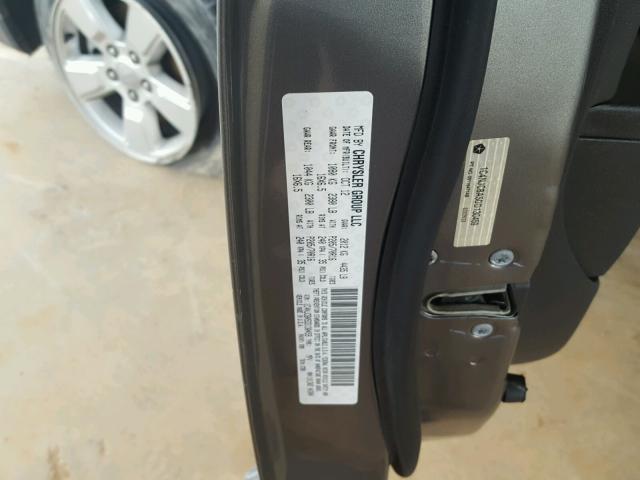 1C4NJCBA5DD130459 - 2013 JEEP COMPASS SP GRAY photo 10