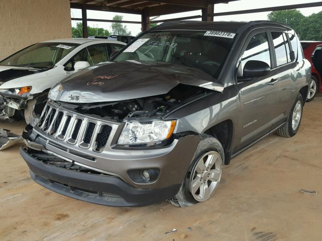 1C4NJCBA5DD130459 - 2013 JEEP COMPASS SP GRAY photo 2