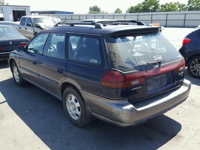 4S3BG685XV6643032 - 1997 SUBARU LEGACY OUT TWO TONE photo 3