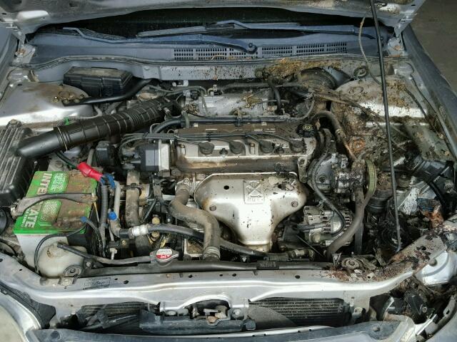 JHMCG56762C024507 - 2002 HONDA ACCORD SE SILVER photo 7