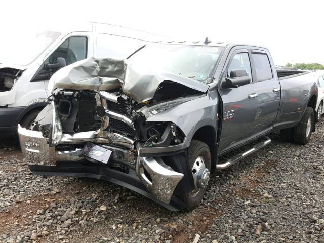 3C63RRHL9DG559917 - 2013 RAM 3500 SLT GRAY photo 2