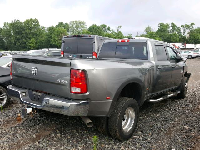 3C63RRHL9DG559917 - 2013 RAM 3500 SLT GRAY photo 4