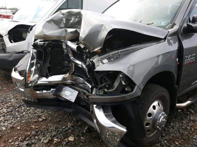 3C63RRHL9DG559917 - 2013 RAM 3500 SLT GRAY photo 9