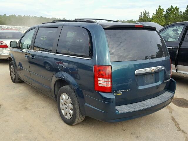 2A8HR44E89R536454 - 2009 CHRYSLER TOWN & COU GREEN photo 3