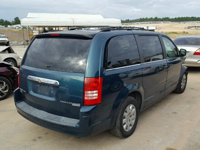 2A8HR44E89R536454 - 2009 CHRYSLER TOWN & COU GREEN photo 4