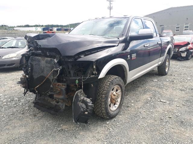 3C6UD5FL7CG217783 - 2012 DODGE RAM 2500 L BLACK photo 2