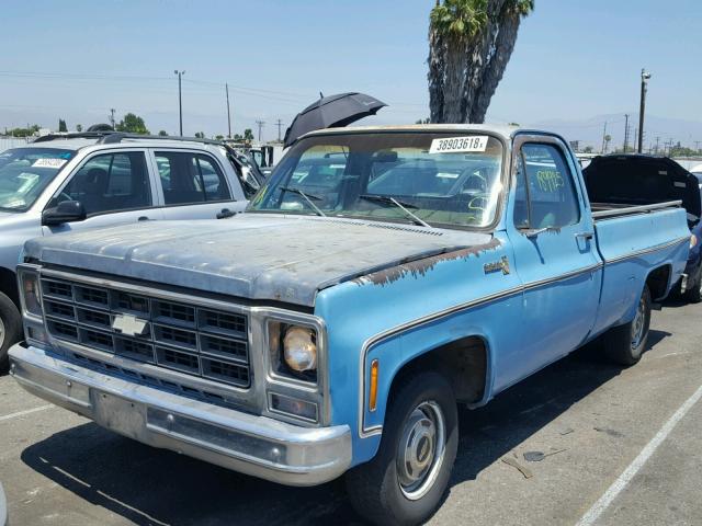 0000CCD149Z149957 - 1979 CHEVROLET SCOTTSDALE BLUE photo 2