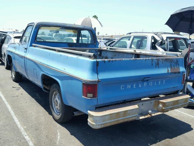 0000CCD149Z149957 - 1979 CHEVROLET SCOTTSDALE BLUE photo 3