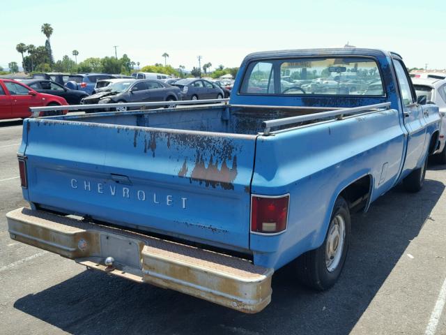 0000CCD149Z149957 - 1979 CHEVROLET SCOTTSDALE BLUE photo 4