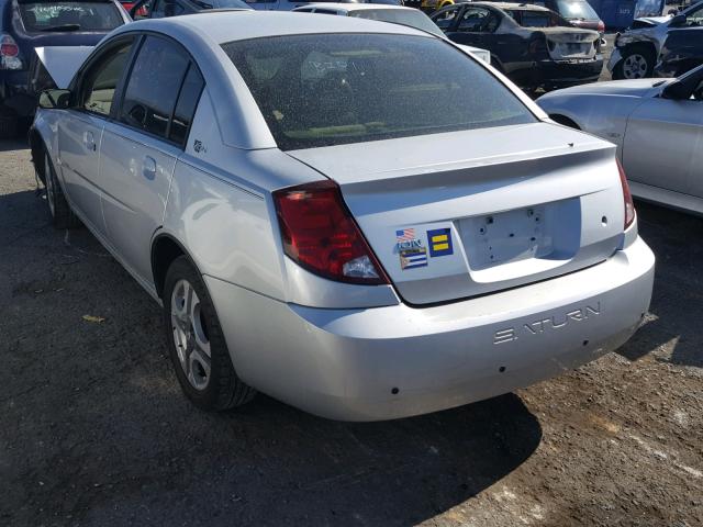 1G8AL54F24Z112060 - 2004 SATURN ION LEVEL SILVER photo 3