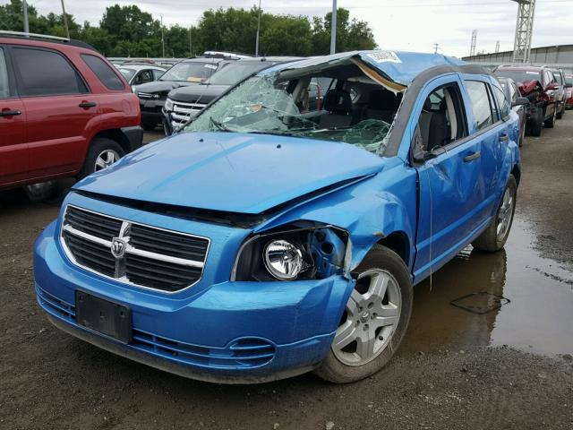 1B3HB48B18D545009 - 2008 DODGE CALIBER SX BLUE photo 2