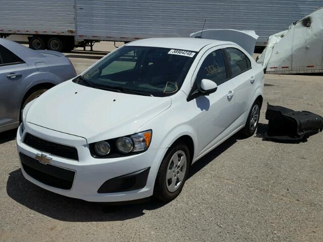 1G1JA5SHXG4116349 - 2016 CHEVROLET SONIC LS WHITE photo 2