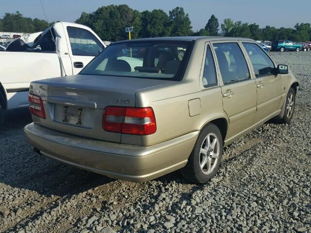 YV1LS55A1X2579255 - 1999 VOLVO S70 BEIGE photo 4