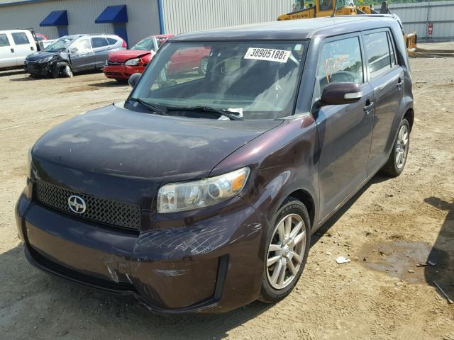 JTLZE4FE1A1109215 - 2010 TOYOTA SCION XB Bənövşəyi foto 2