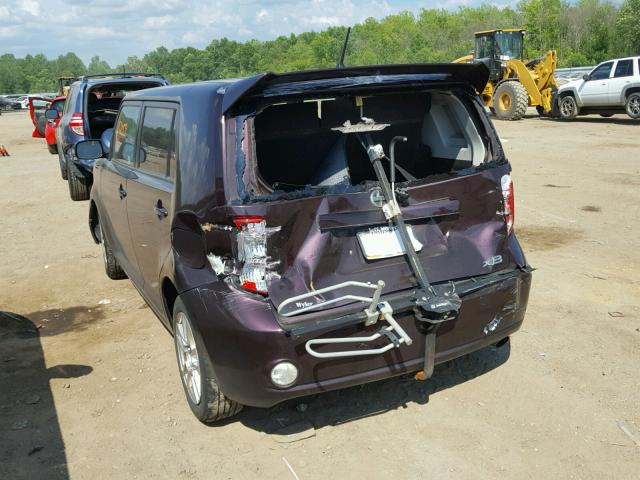 JTLZE4FE1A1109215 - 2010 TOYOTA SCION XB Bənövşəyi foto 3