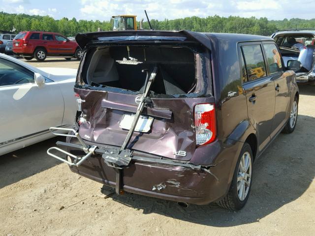 JTLZE4FE1A1109215 - 2010 TOYOTA SCION XB Bənövşəyi foto 4