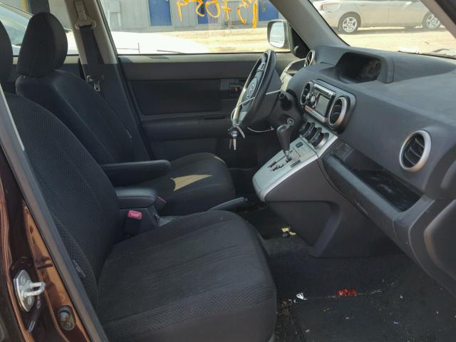 JTLZE4FE1A1109215 - 2010 TOYOTA SCION XB Bənövşəyi foto 5