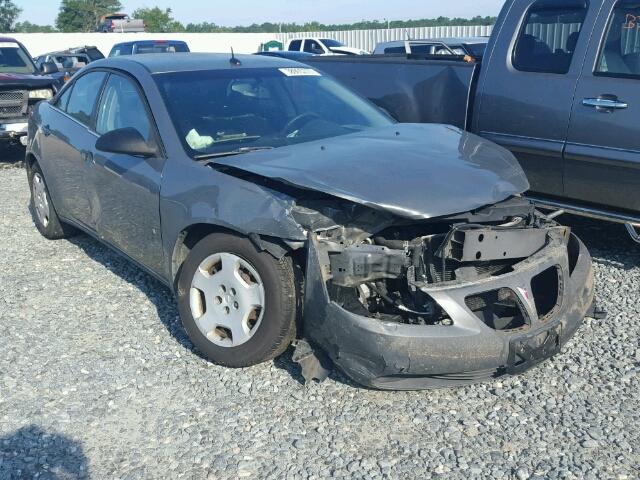 1G2ZF57B684225932 - 2008 PONTIAC G6 GRAY photo 1