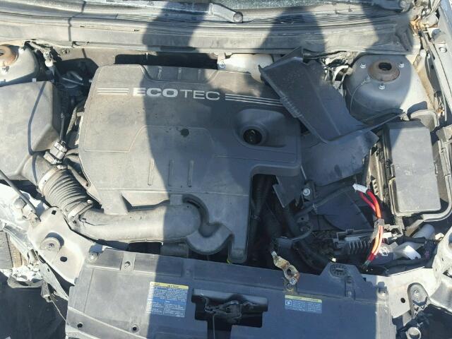 1G2ZF57B684225932 - 2008 PONTIAC G6 GRAY photo 7