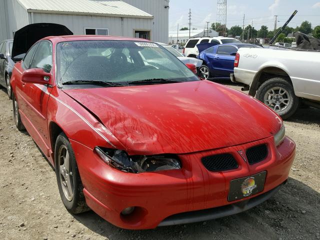 1G2WP12K41F245588 - 2001 PONTIAC GRAND PRIX RED photo 1