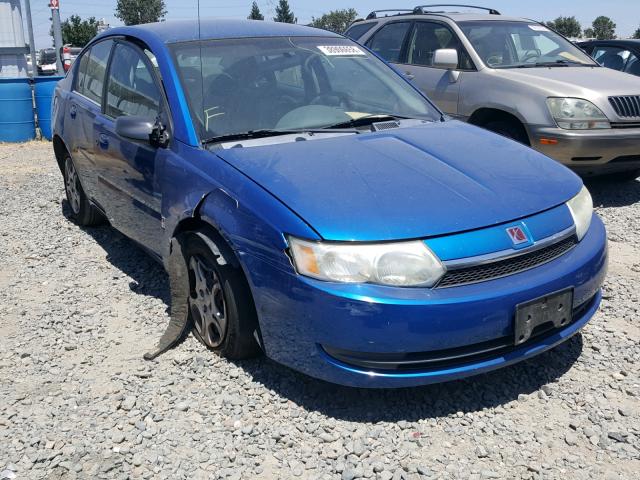 1G8AJ52F94Z224072 - 2004 SATURN ION LEVEL BLUE photo 1
