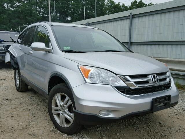 JHLRE4H76BC024227 - 2011 HONDA CR-V SILVER photo 1