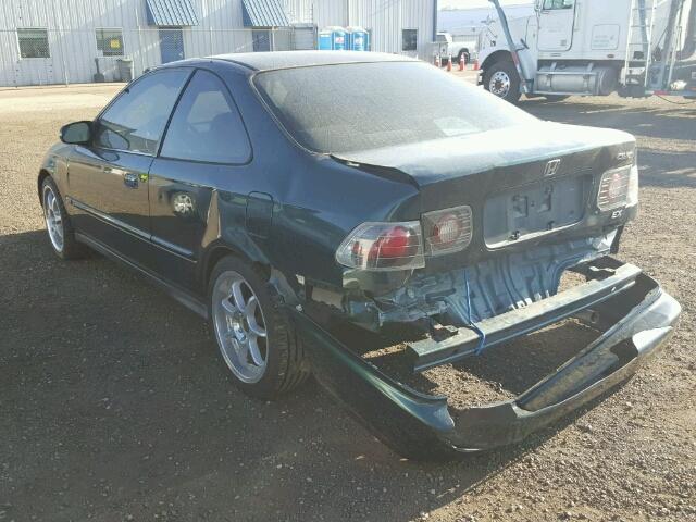1HGEJ8245WL017533 - 1998 HONDA CIVIC EX მწვანე ფოტო 3