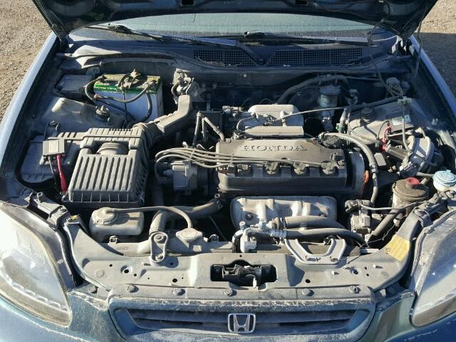 1HGEJ8245WL017533 - 1998 HONDA CIVIC EX მწვანე ფოტო 7