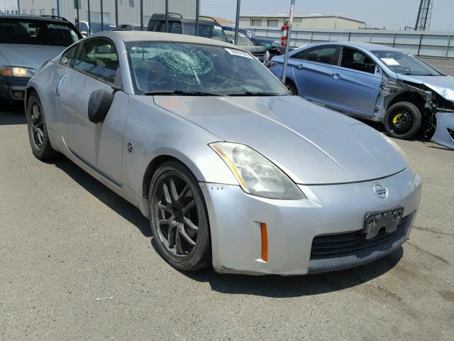 JN1AZ34D94T161155 - 2004 NISSAN 350Z COUPE SILVER photo 1