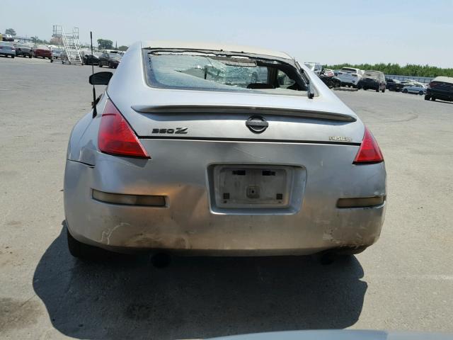 JN1AZ34D94T161155 - 2004 NISSAN 350Z COUPE SILVER photo 6