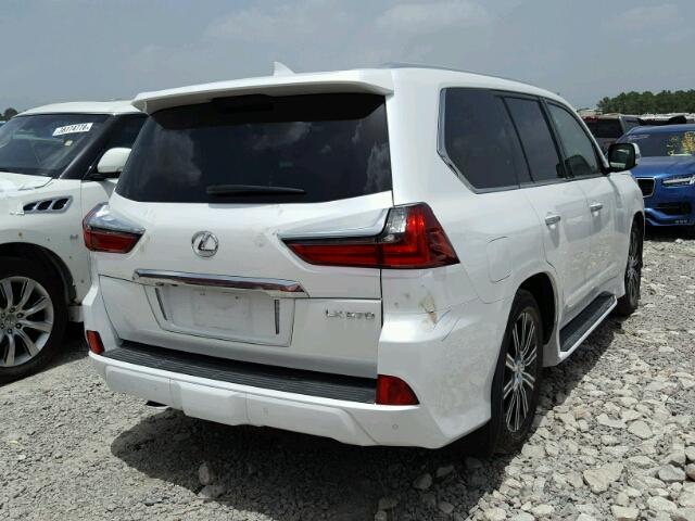 JTJHY7AX5J4265990 - 2018 LEXUS LX 570 WHITE photo 4