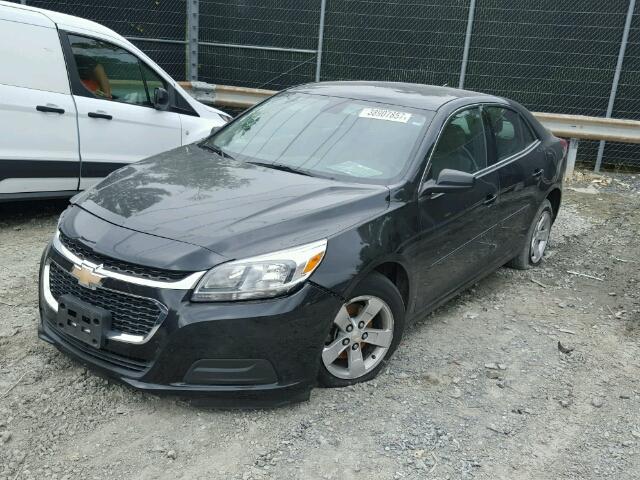 1G11B5SL8EF221586 - 2014 CHEVROLET MALIBU LS BLACK photo 2