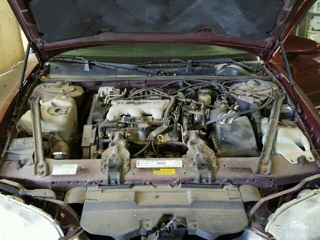 2G1WW12M2X9179066 - 1999 CHEVROLET MONTE CARL ბურგუნდია ფოტო 7