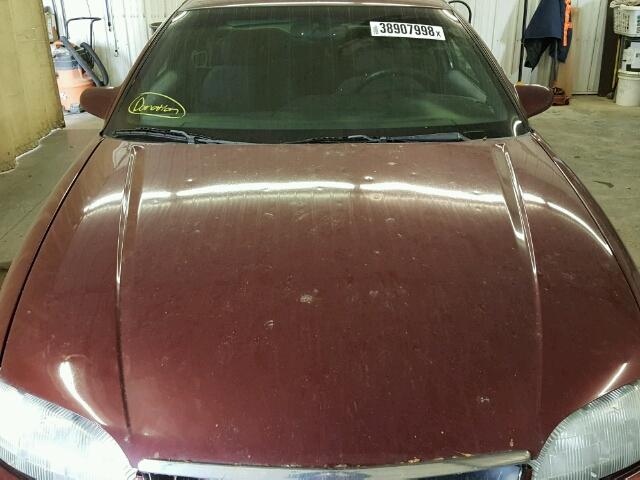 2G1WW12M2X9179066 - 1999 CHEVROLET MONTE CARL ბურგუნდია ფოტო 9