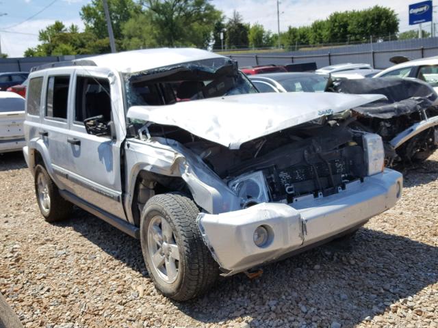 1J8HG48N96C318270 - 2006 JEEP COMMANDER SILVER photo 1