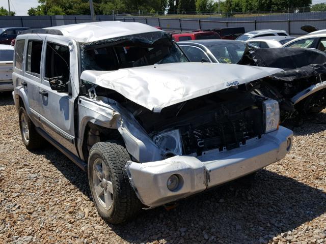 1J8HG48N96C318270 - 2006 JEEP COMMANDER SILVER photo 9