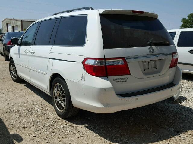 5FNRL388X7B010914 - 2007 HONDA ODYSSEY TO WHITE photo 3