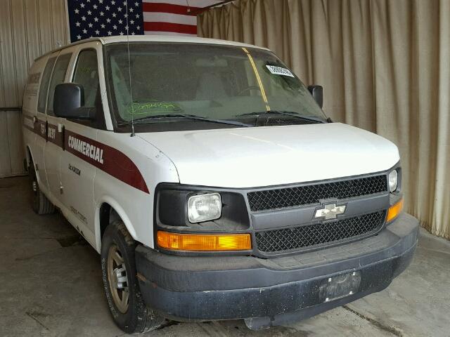 1GCFG15XX51133786 - 2005 CHEVROLET EXPRESS G1 WHITE photo 1