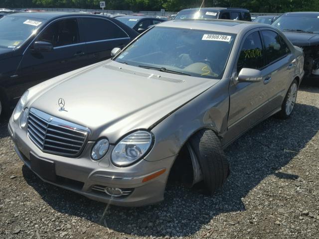 WDBUF87XX8B309202 - 2008 MERCEDES-BENZ E 350 4MAT TAN photo 2