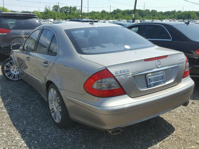 WDBUF87XX8B309202 - 2008 MERCEDES-BENZ E 350 4MAT TAN photo 3