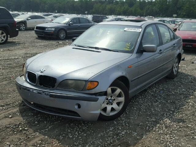 WBAEV334X5KX09583 - 2005 BMW 325 I BLUE photo 2