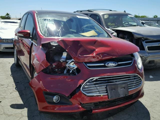 1FADP5BU9DL529838 - 2013 FORD C-MAX SEL RED photo 1